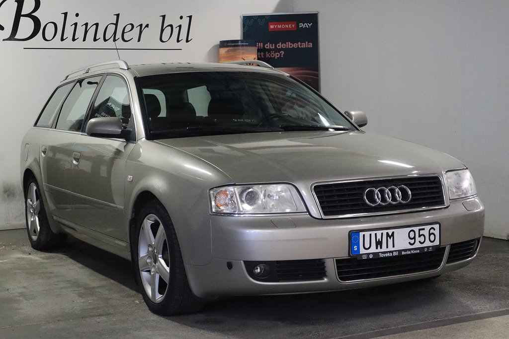 Audi A6 Avant 1.8 T Comfort HEMLEVERANS ALCANTARA/SKINN