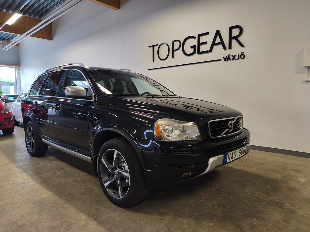 Volvo XC90 7-seater D5 AWD Geartronic R-Design Euro 5 Dragkrok