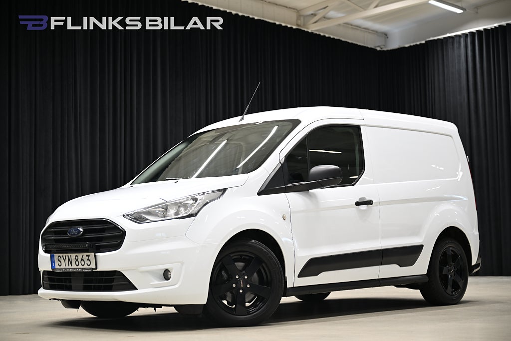 Ford transit Connect Ecoboost 100HK Inredd|Dubbelgolv|Drag|P-Värmare