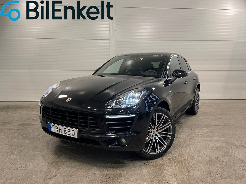 Porsche Macan S Diesel PDK S-Chrono PASM Turbo Bose 258hk