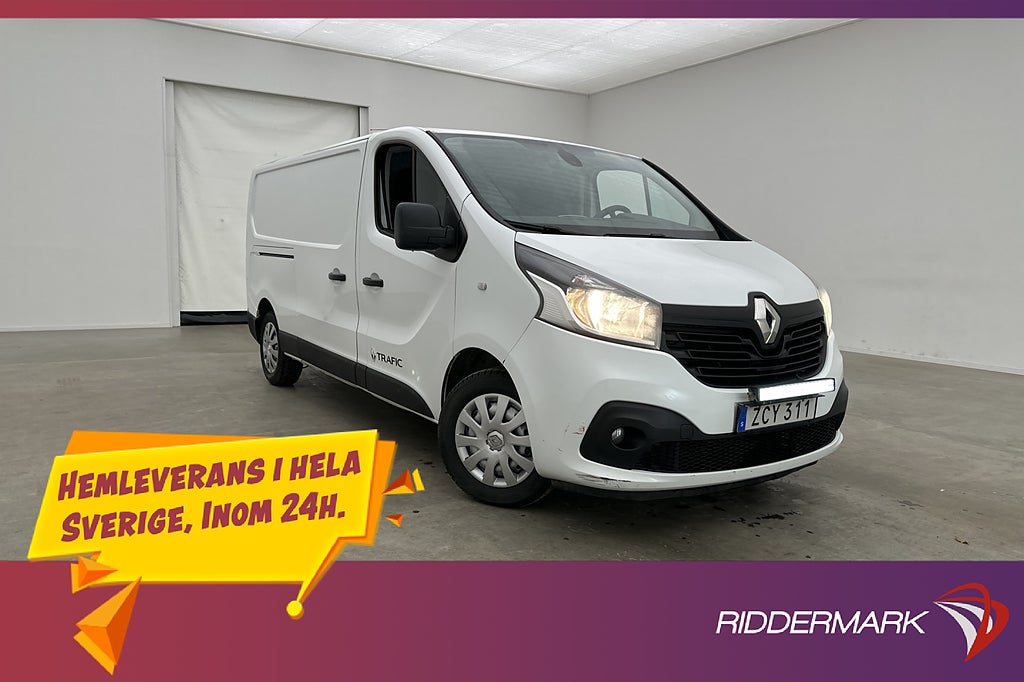 Renault trafic L2 Värmare PDC 3-Sits Dragkrok Bluetooth