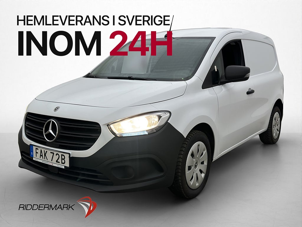 Mercedes-Benz Citan 110 Drag Kamera Farthållare CARPLAY Moms