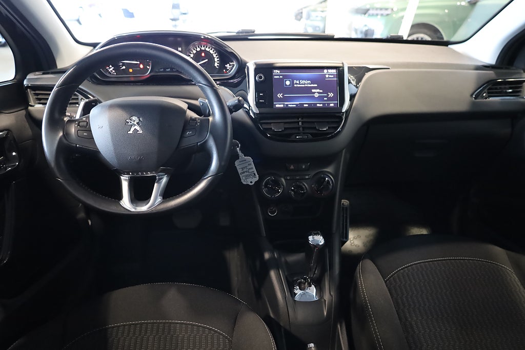 Peugeot 208 1.2 VTI PureTech AUT M-värme Blåtand 2017
