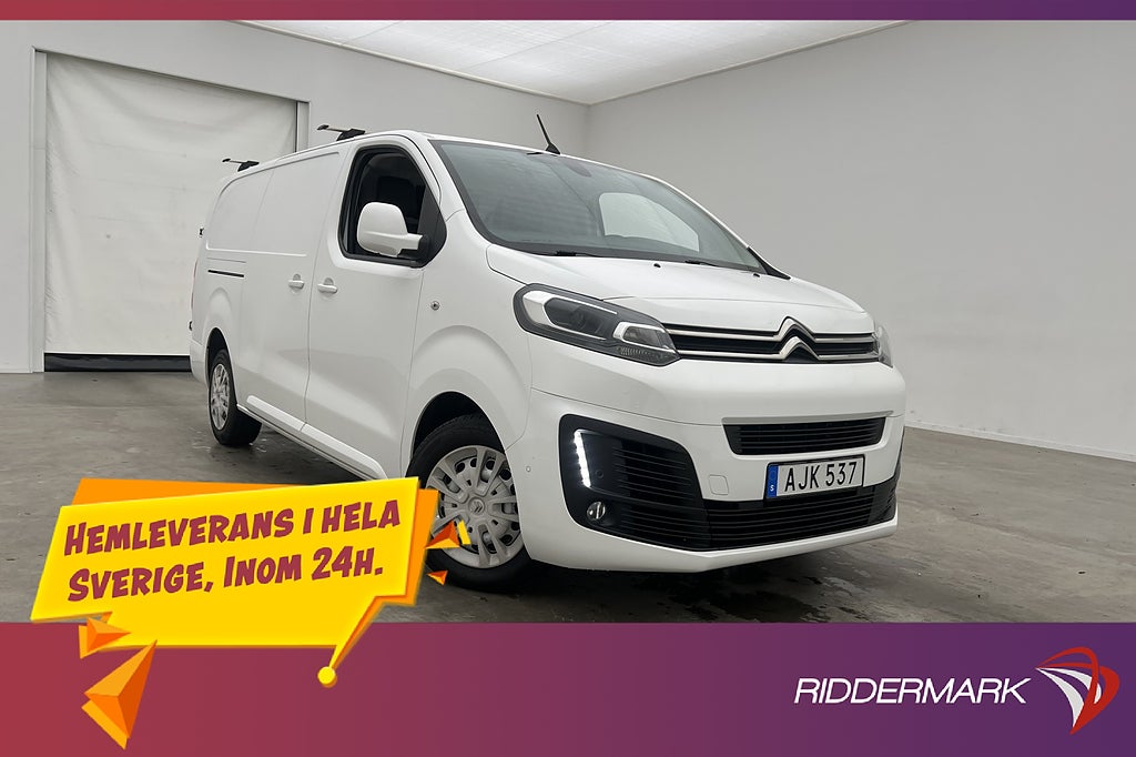 Citroën jumpy L3 177hk Värmare Drag B-Kamera CARPLAY MOMS