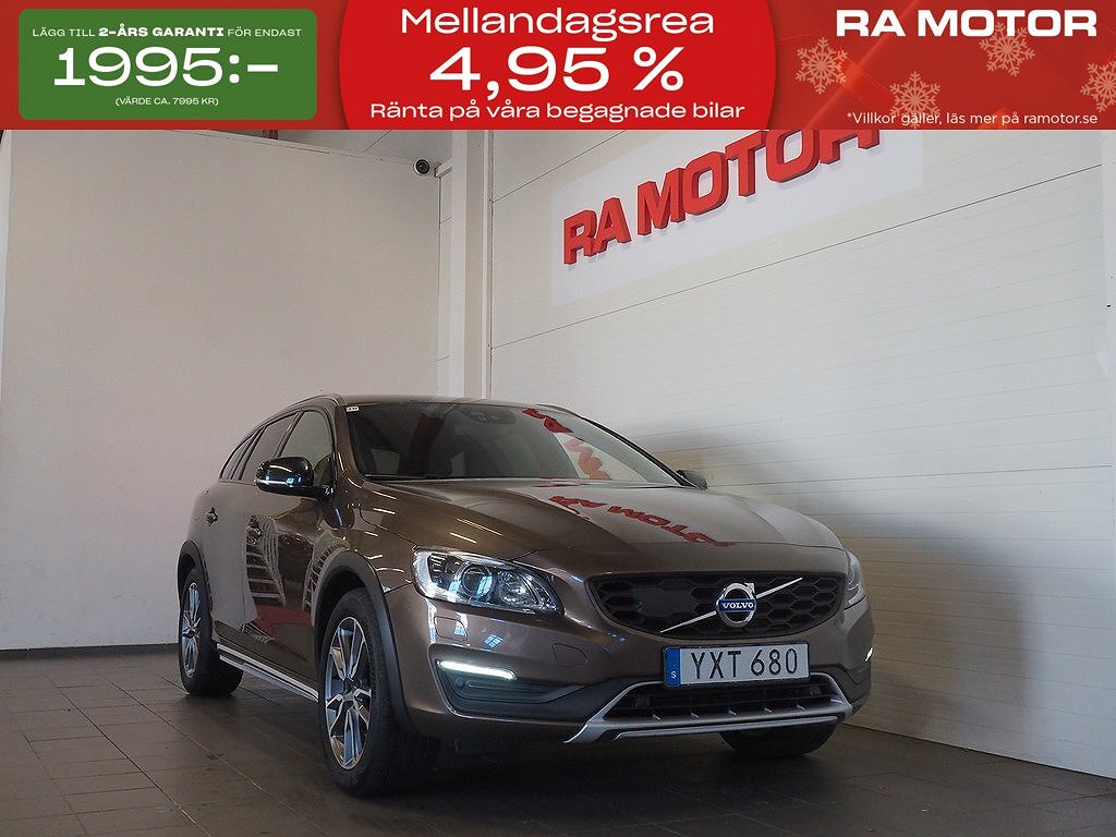 Volvo V60 Cross Country D4 AWD 190hk Summum |Drag|D-värm| 2018