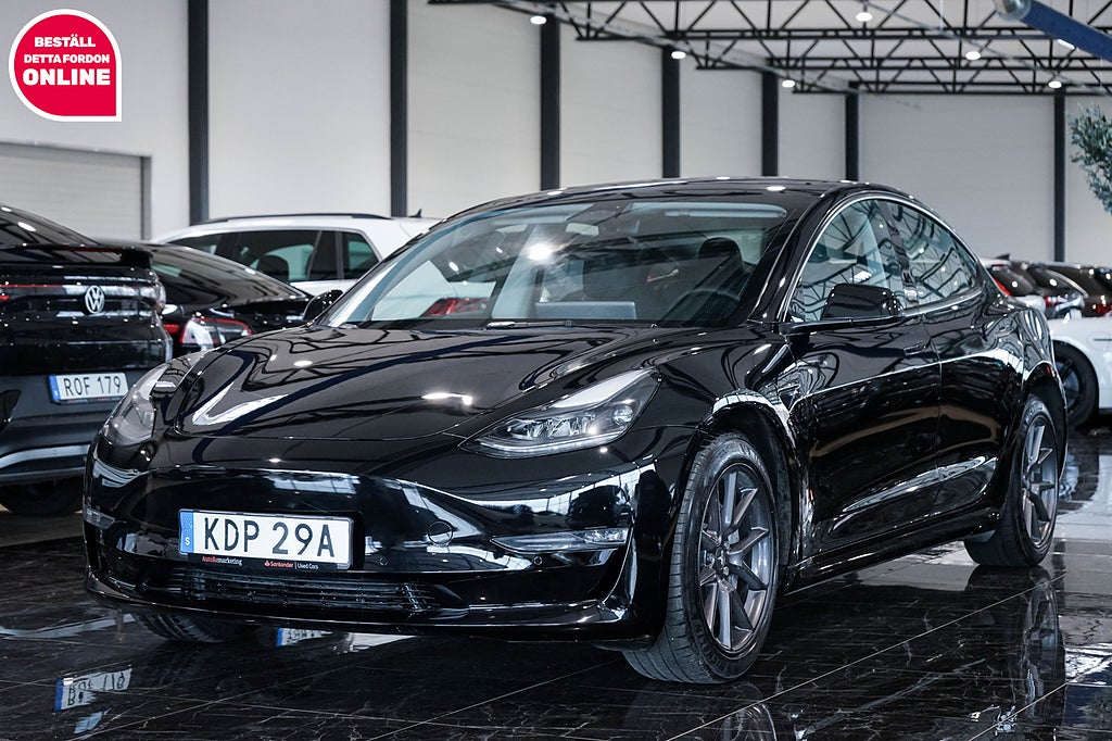 Tesla Model 3 Long Range AWD 440 HK Glastak Kamera