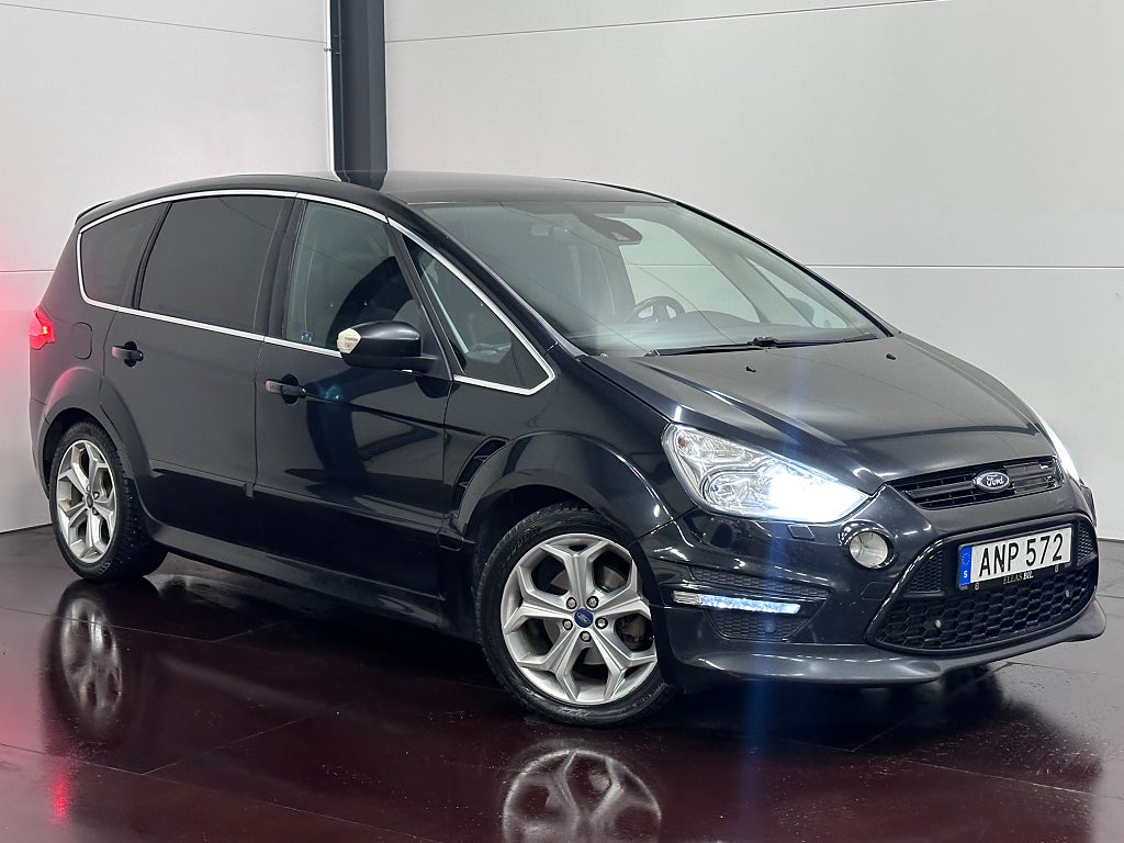 Ford S-Max 2.2 TDCi 200HK BUSINESS PANO BLIS KAMERA NAVI 7-SITS 