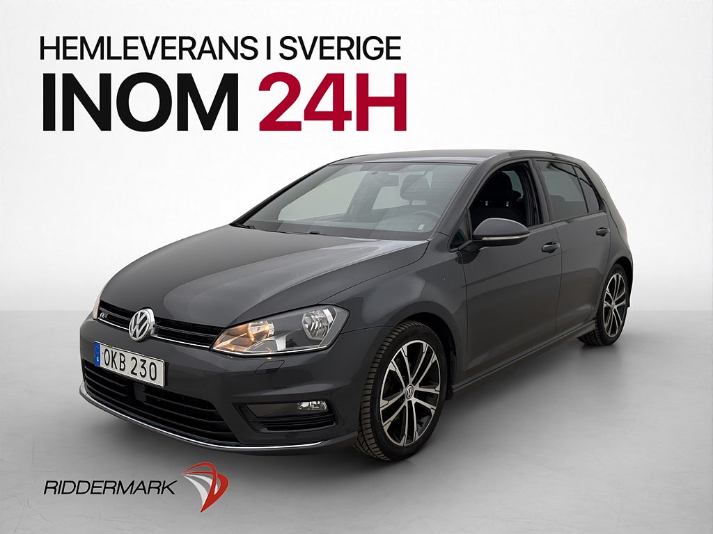 Volkswagen Golf 1.4 TSI 150hk R-Line Adaptiv-Fart Bluetooth