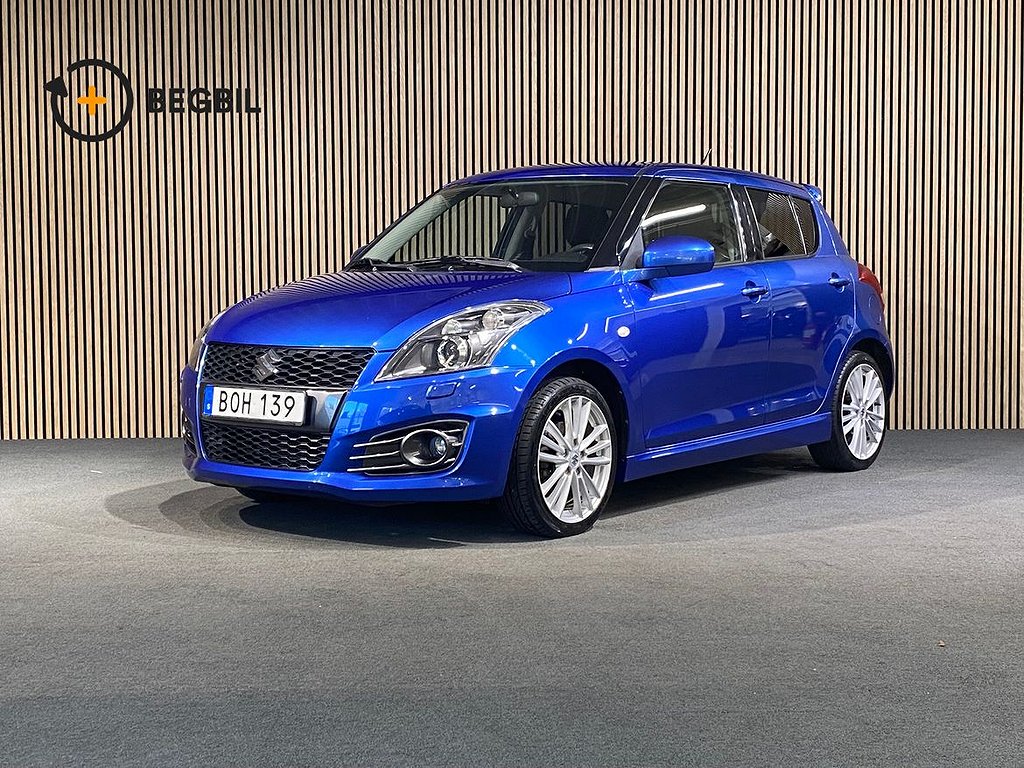 Suzuki Swift Sport 1.6 136HK 5-Dörrars I Nyservad I OBS 6822 MIL I Årskatt 11