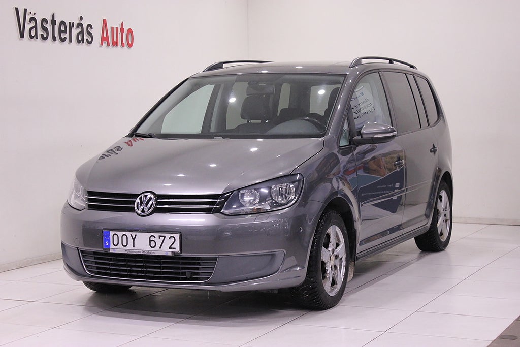 Volkswagen Touran 7-sits 2.0 TDI DPF Masters Drag Navi Panoramatak140hk 