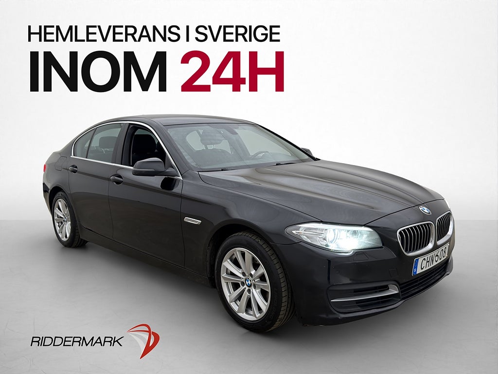 BMW 520 d xDrive Sedan 184hk P-Sensorer Bluetooth Xenon
