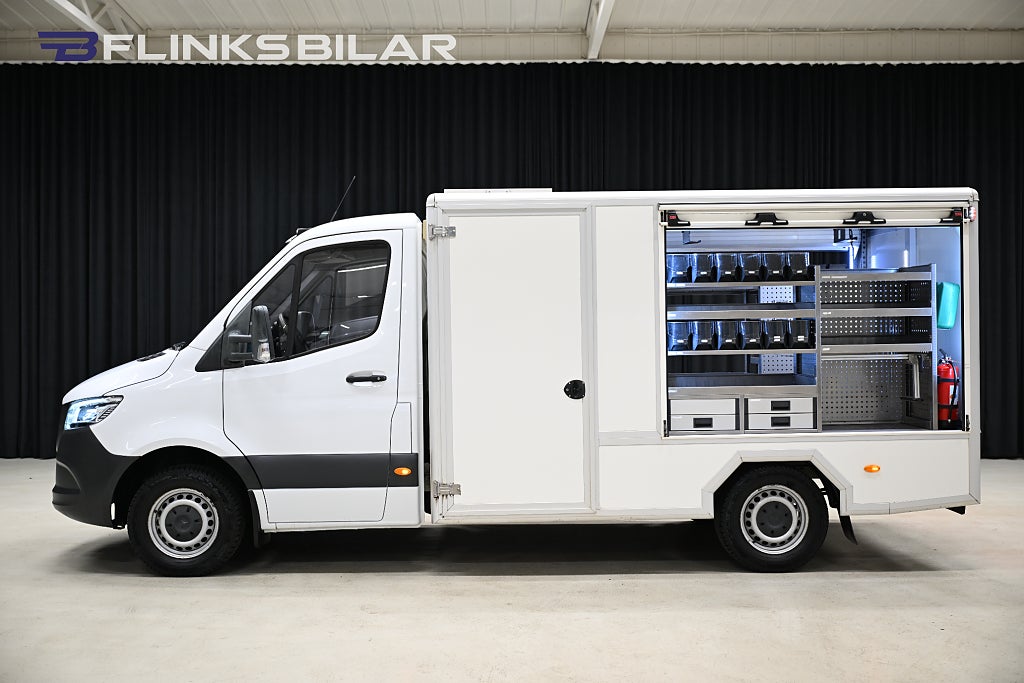 Mercedes-Benz Sprinter 316 Servicebil|Påbyggnad|Aluca-Inredd|Solceller|SeUtr!!