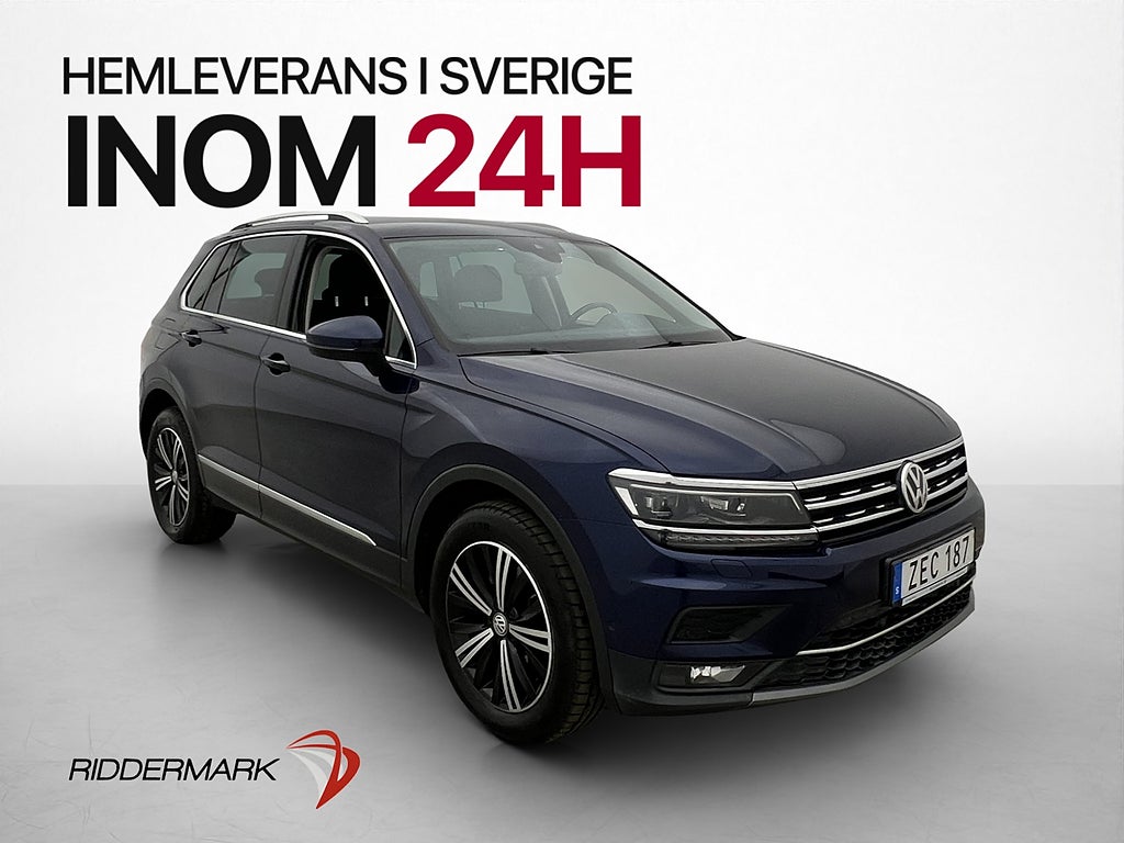 Volkswagen Tiguan GT 2.0 TSI 4Motion Värmare Drag CarPlay