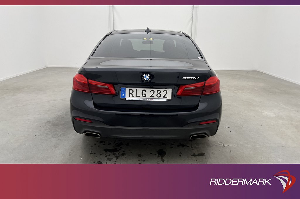 BMW 520 d 190hk M-Sport B-Kamera H/K Navi 4,95% Ränta