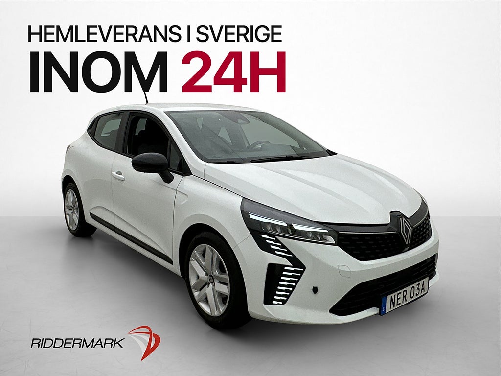 Renault Clio 1.0 TCe Evolution M/K-Värmare Cockpit CarPlay