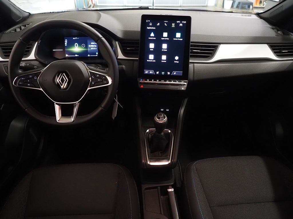 Renault Captur 1.0 TCe 90hk Evolution Kamera Carplay Lane Assist
