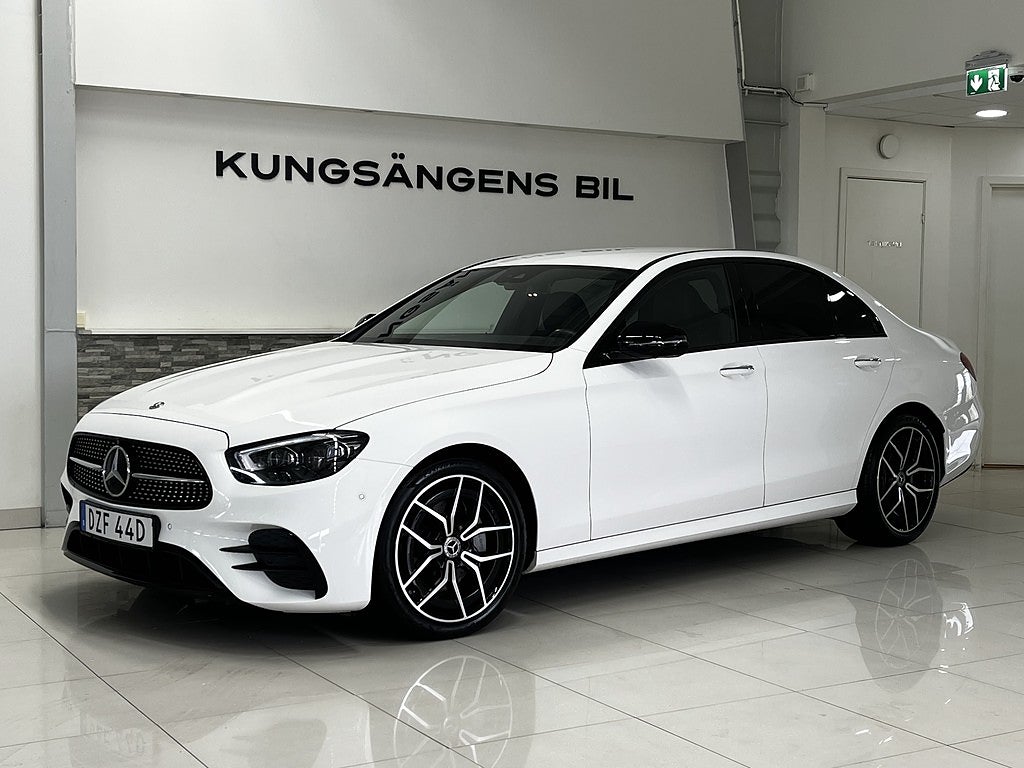 Mercedes-Benz E220d AMG 9G-Tronic Värmare 360° Kamera Drag Widescreen 194HK