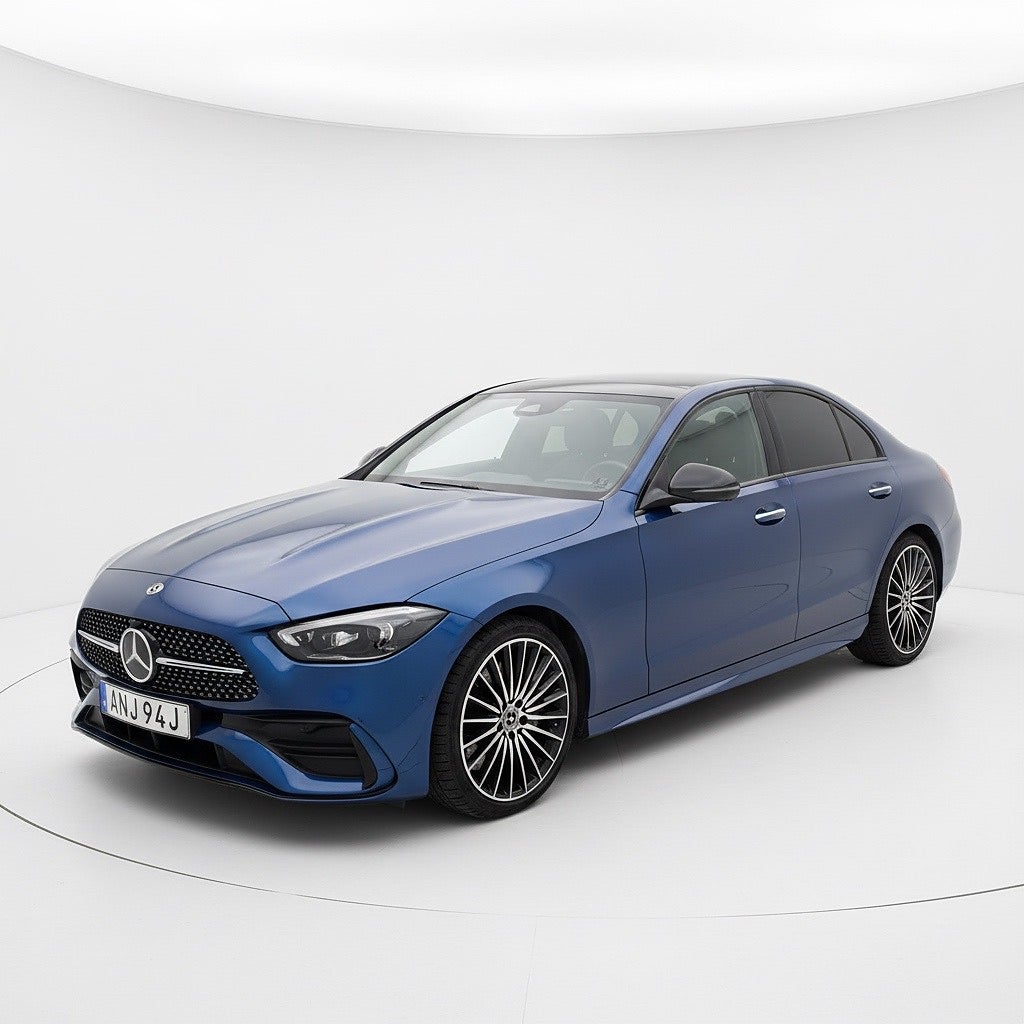 Mercedes-Benz C 300 AMG line, Pano, Burmester, Premium pkt, + Excutive