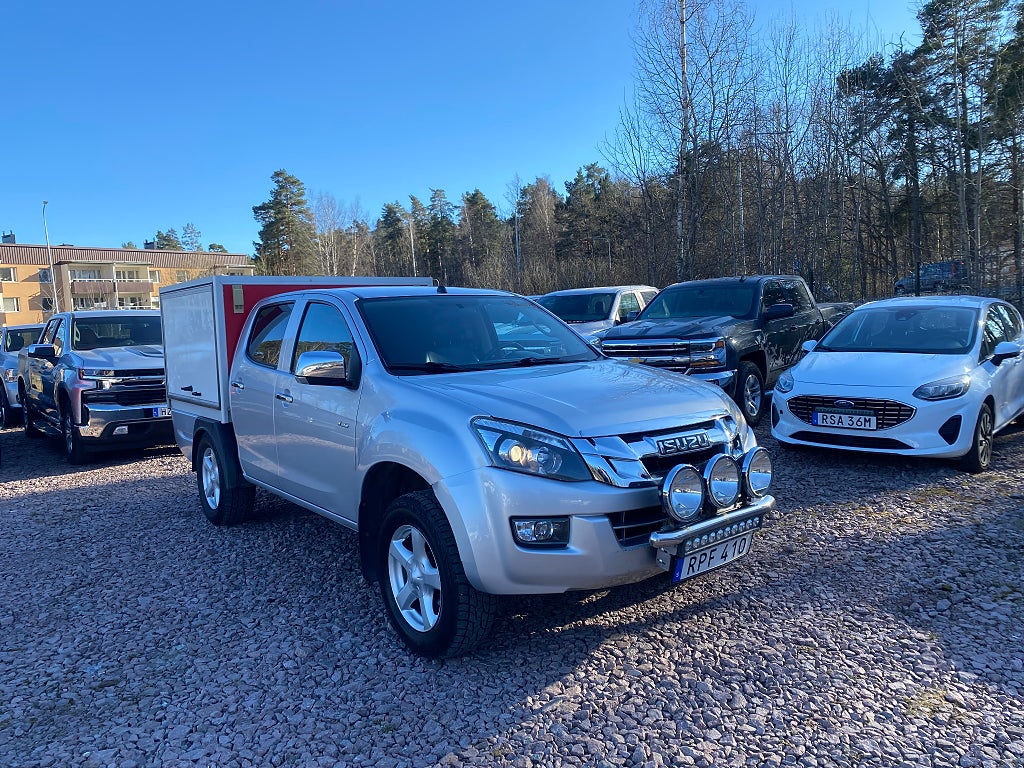 Isuzu D-Max Crew Cab 2.5 4WD 1 ägare ny servad 