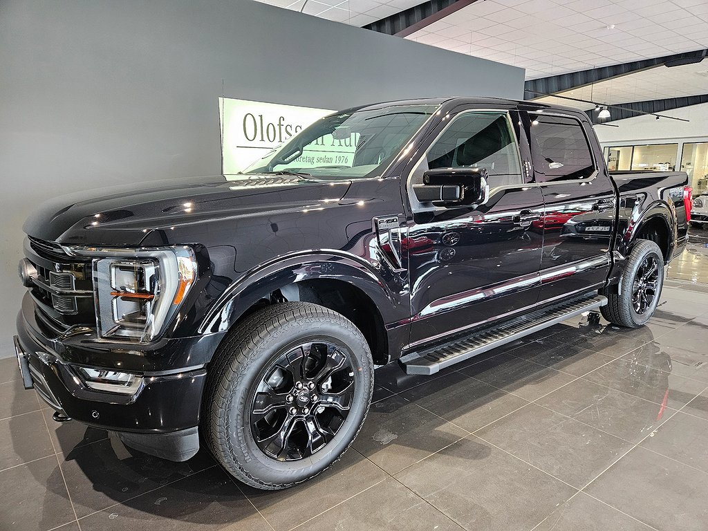 Ford F-150 LARIT Black Edition V8 406hk Ny SuperCrew