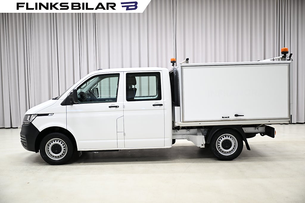 Volkswagen Transporter 4Motion 150HK Dubbelhytt|Kåpa|Moms|SeUtr!