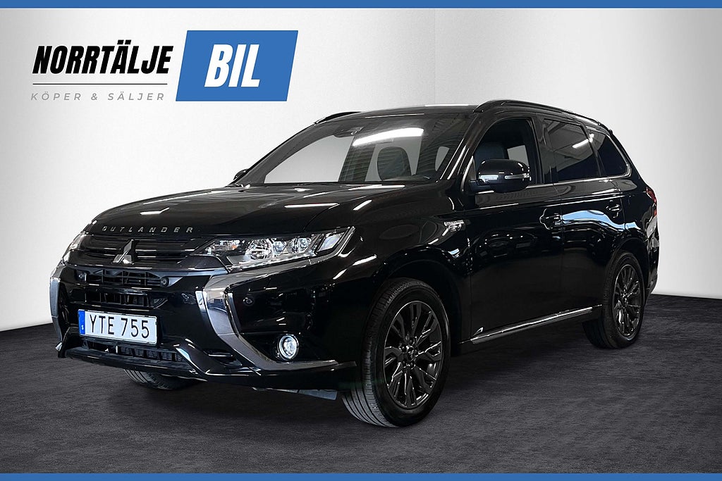 Mitsubishi Outlander PHEV CVT 203 HK 4WD EDITION DRAG TAKLUCKA 360-KAMERA 