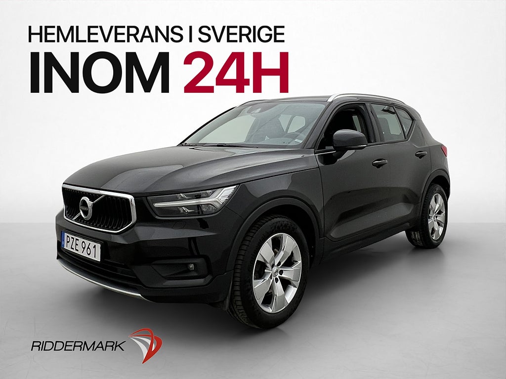 Volvo XC40 T5 AWD 247hk Momentum Drag Kamera CarPlay Skinn