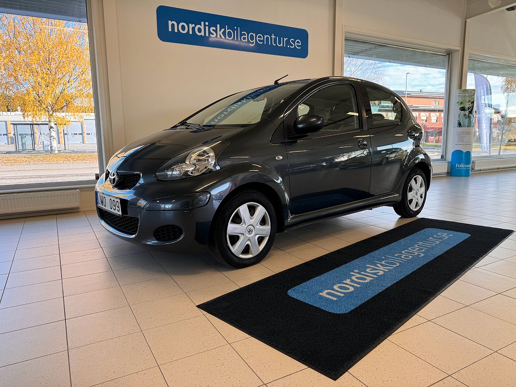 Toyota Aygo 1.0 VVT-i 5dörr *Nyservad Norrbottensbil*8300mil