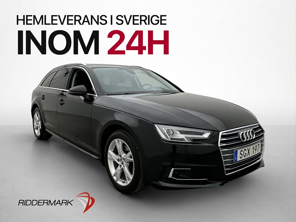 Audi A4 Avant 2.0 TFSI 190hk Proline Värmare Dragkrok