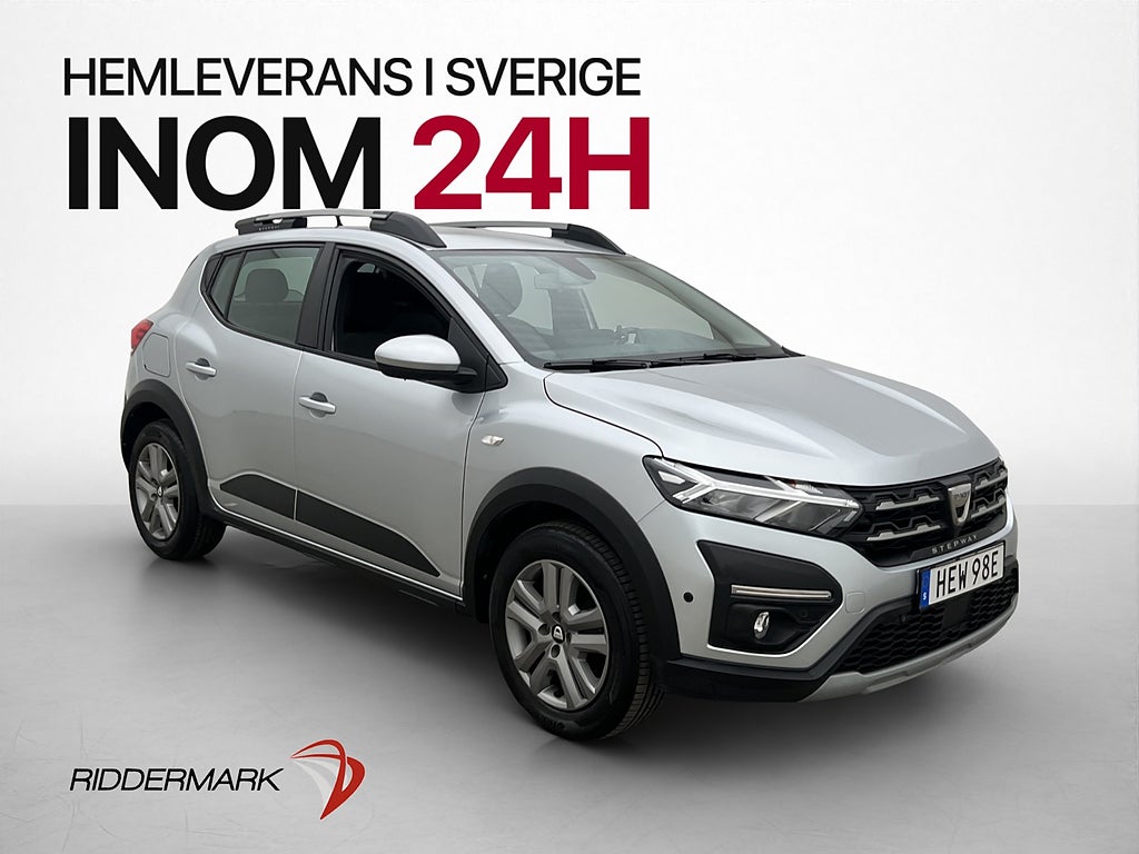Dacia Sandero Stepway 1.0 TCe Kamera Sensorer CarPlay