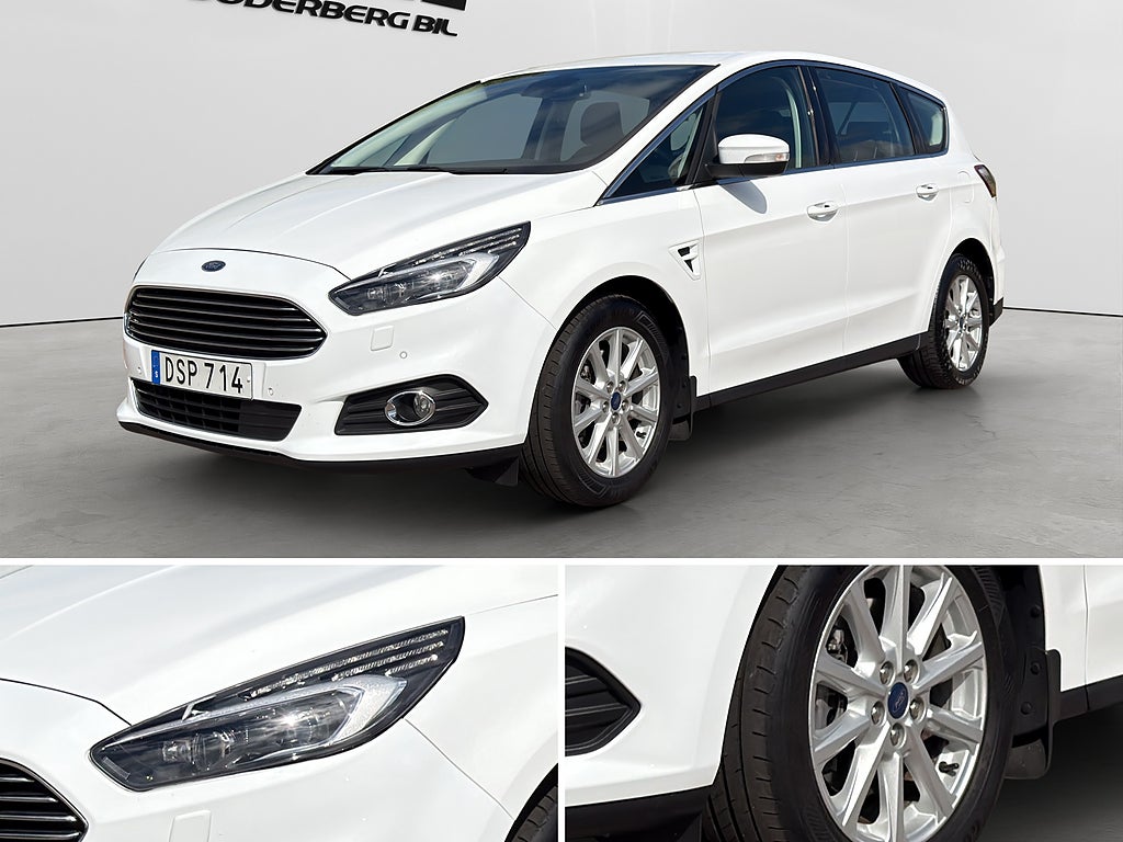 Ford S-Max 2.0 TDCi AWD Aut 7-sits Business, Adaptiv, Carplay