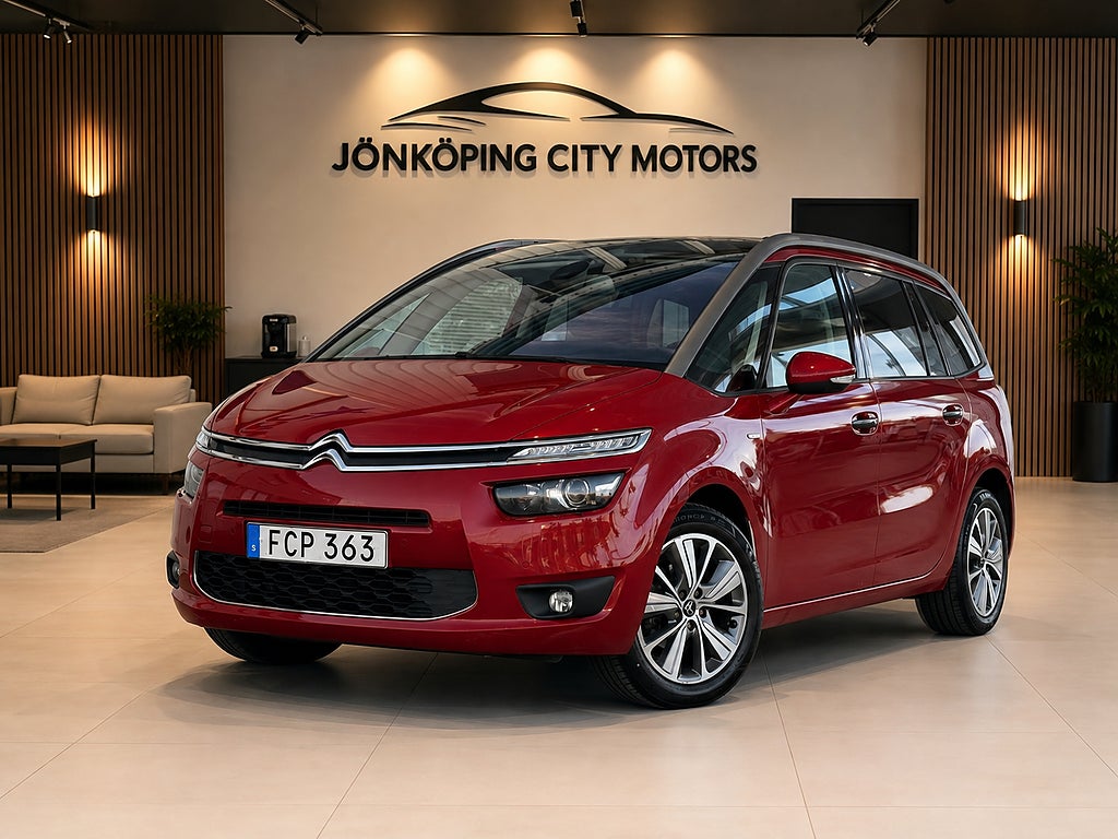 Citroën Grand C4 Picasso 1.6 HDi EGS  Exclusive Panorama Navi Bakkamera Drag 