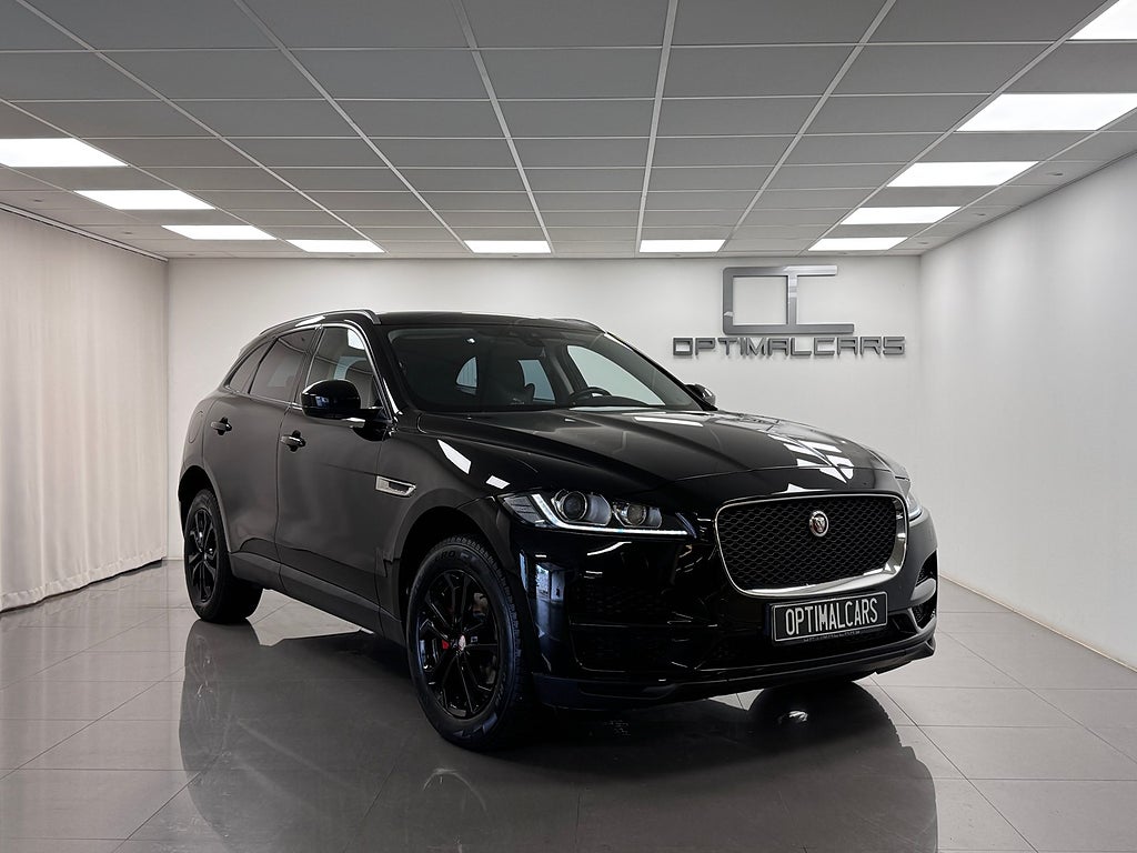 Jaguar F-Pace Jaguar F-pace 20d Svensksåld Black EDT.