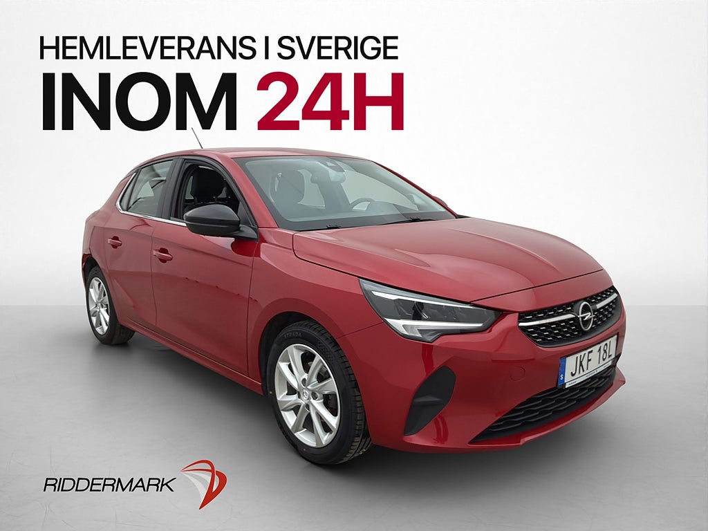 Opel Corsa 1.2 75hk Elegance Kamera P-Sensor Carplay