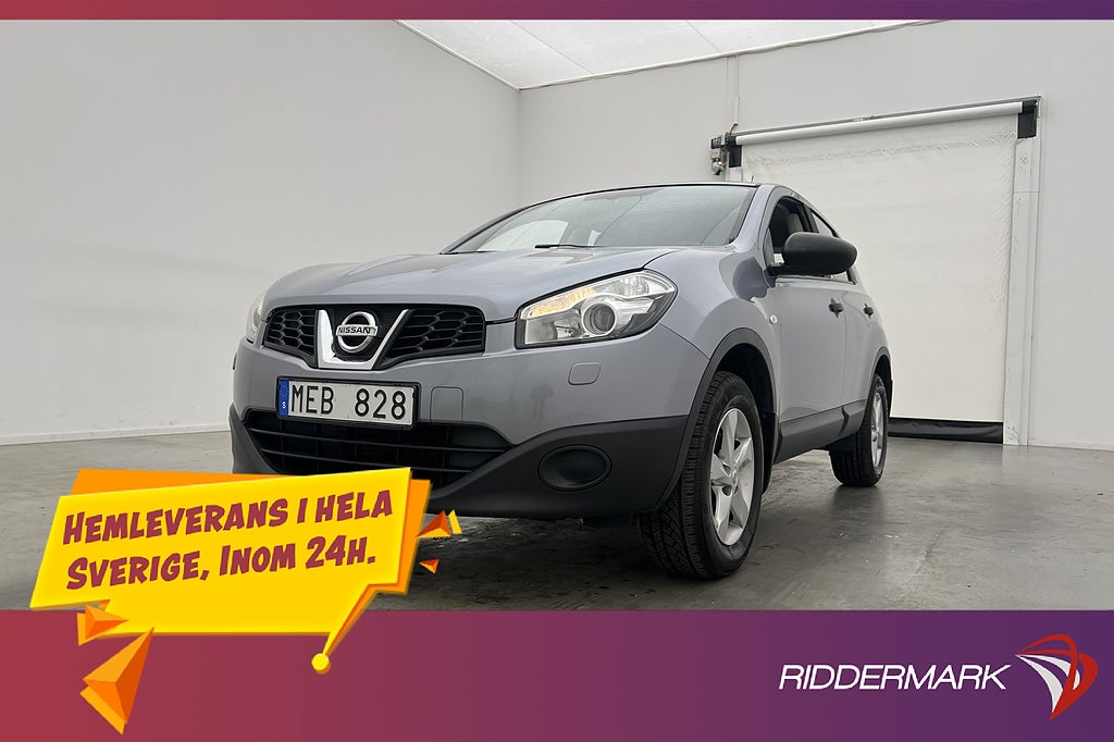 Nissan Qashqai 1.6 117hk Farthållare 0,5l/mil Låg-Årsskatt
