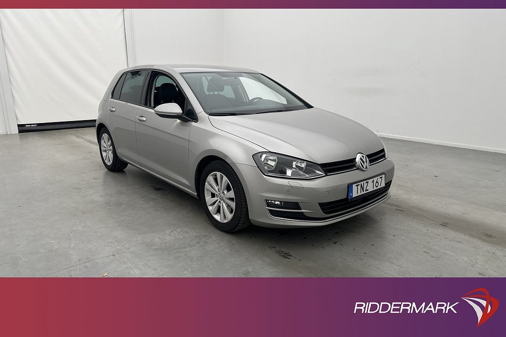 Volkswagen Golf 1.4 TSI 140hk Sensorer Adapt-fart Halvskinn