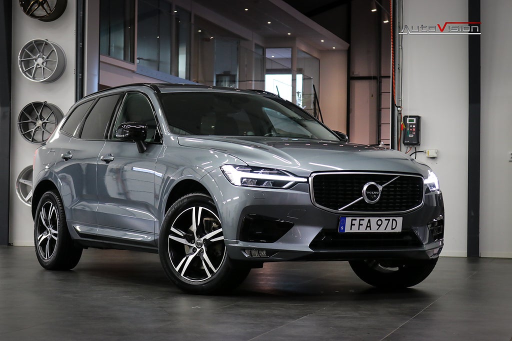 Volvo XC60 B5 AWD 235hk R-Design B&W HUD PANO 360 DRAG 19"