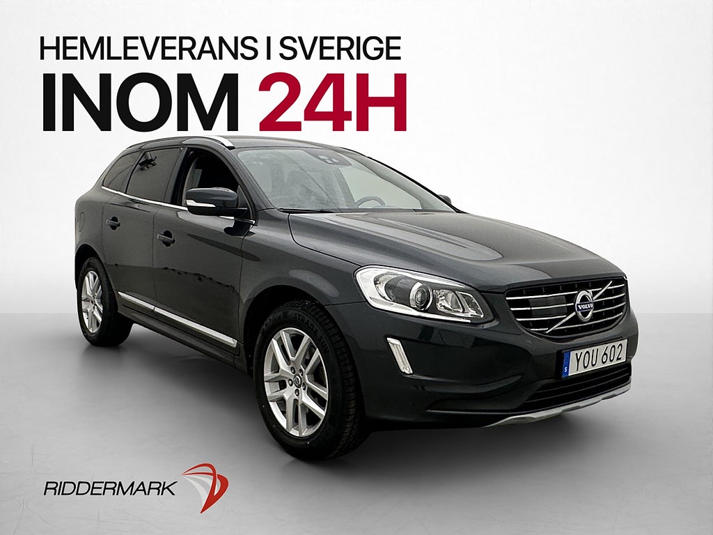Volvo XC60 Summum Classic D4 AWD VOC Värmare Kamera Drag