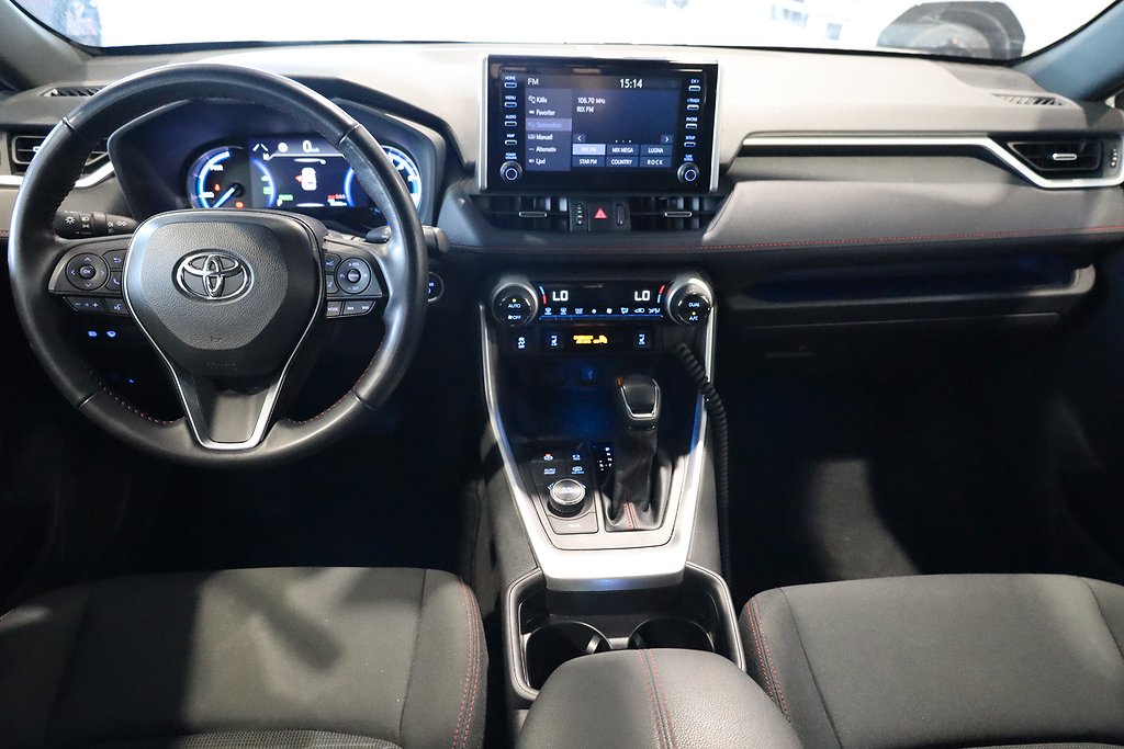 Toyota RAV4 Plug-in Hybrid E-CVT Active AWD Dragkrok Kamera 2022
