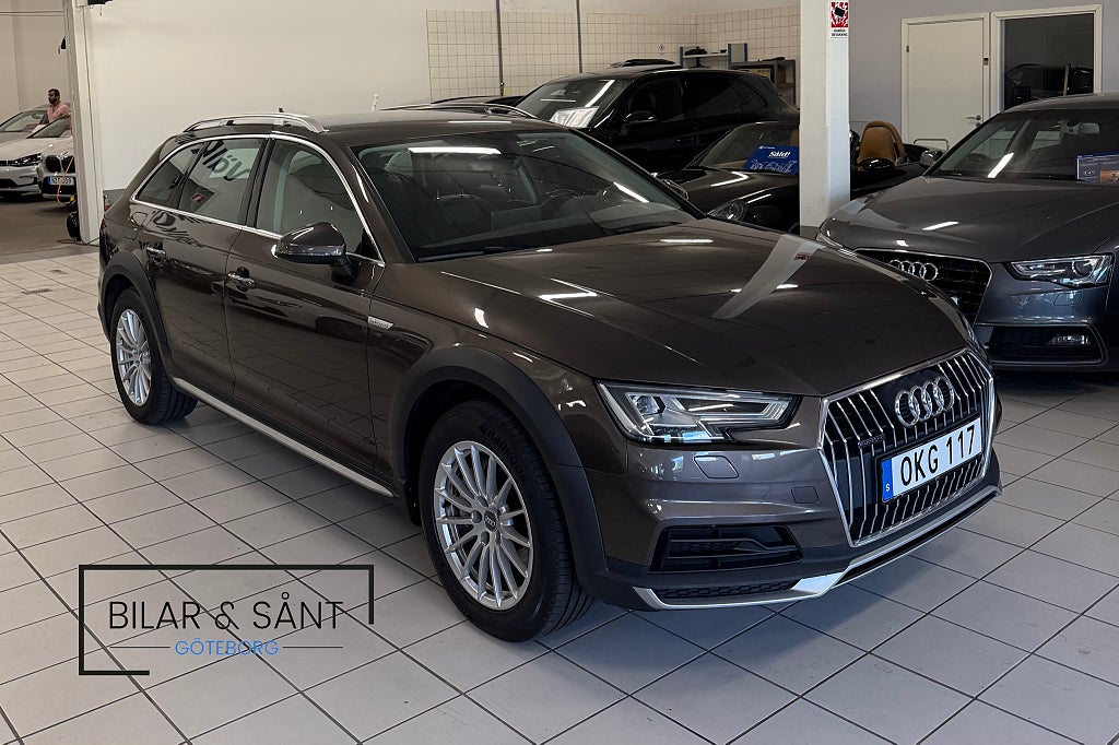Audi A4 allroad quattro 2.0 TDI 190hk Cockpit Dragkrok Värmare