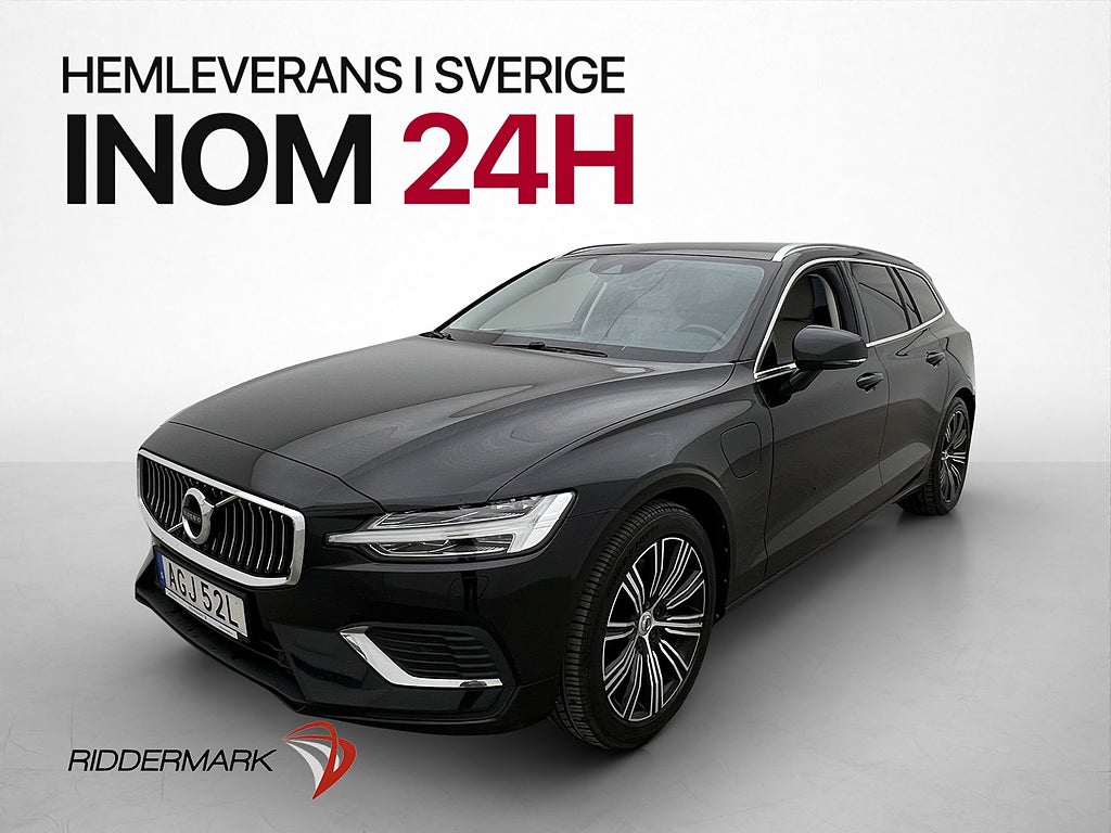 Volvo V60 Recharge T6 AWD Inscription Ex H/K Värm Skinn Drag