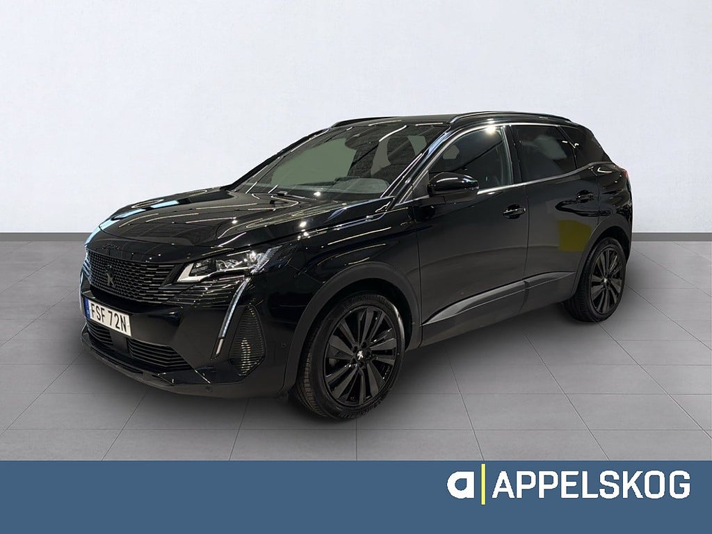 Peugeot 3008 GT PT130 AUT Black Pack |RÄNTA 3,99%|V-HJUL INGÅR|