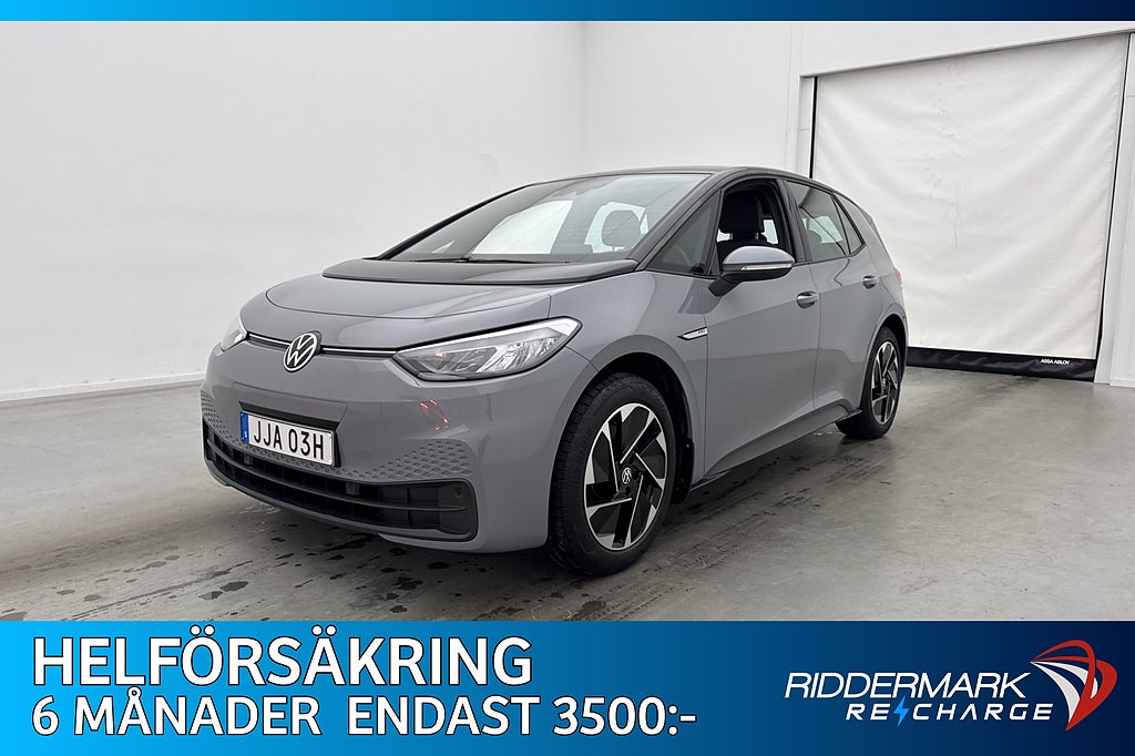Volkswagen ID.3 Pro Performance Värm CarPlay Rattvärm MOMS