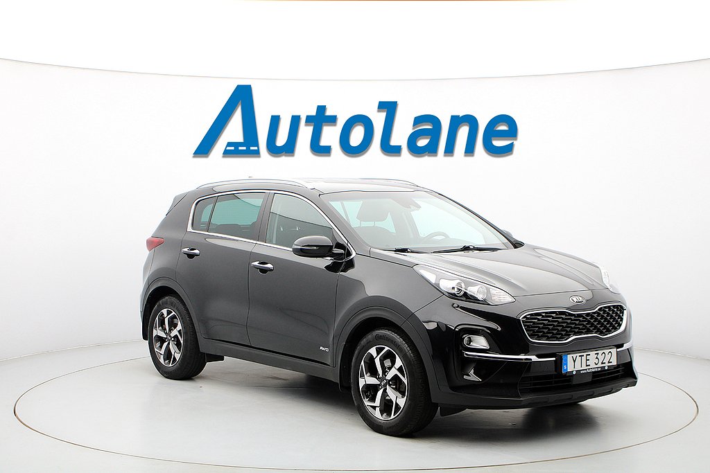 Kia Sportage 1.6 T-GDI AWD, CarPlay, Kamera, GPS 177hk