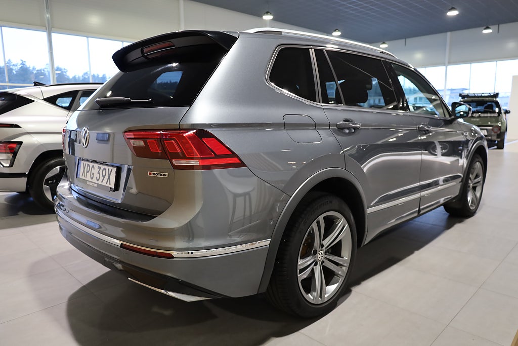 Volkswagen Tiguan Allspace 4M R-line 7-Sits Drag Värmare Massage 2020