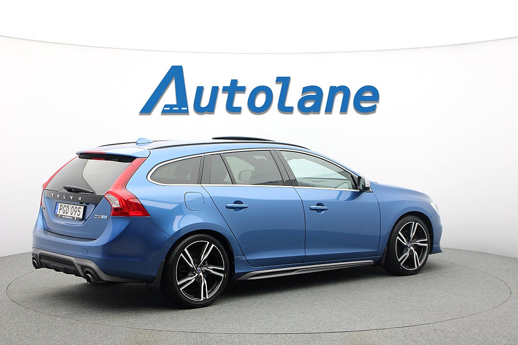 Volvo V60 D5 Polestar Optimering R-Design Taklucka, H/K, 233hk