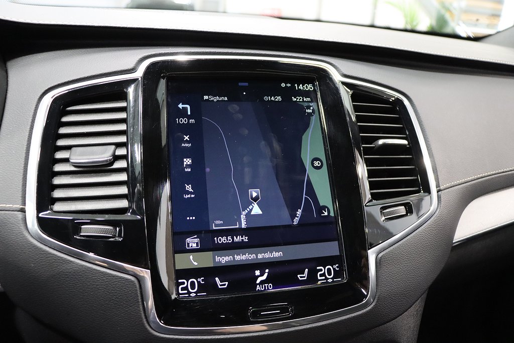 Volvo XC90 Recharge T8 AWD Geartronic, 392hk, 2020