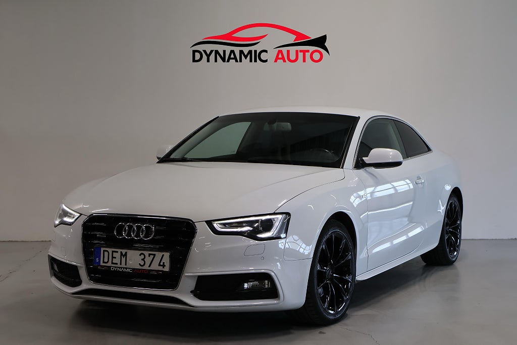 Audi A5 Coupé 2.0 TFSI/Quattro/S-Line/PDC/1Ägare/211HK