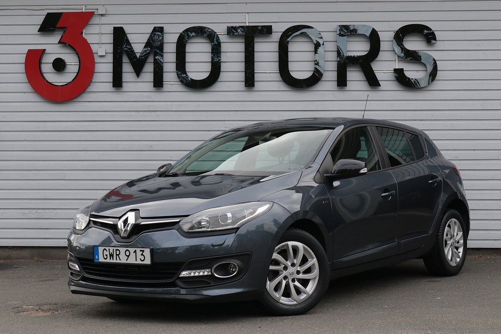 Renault Mégane 1.2 TCe LIMITED *En brukare*(SÅLD)