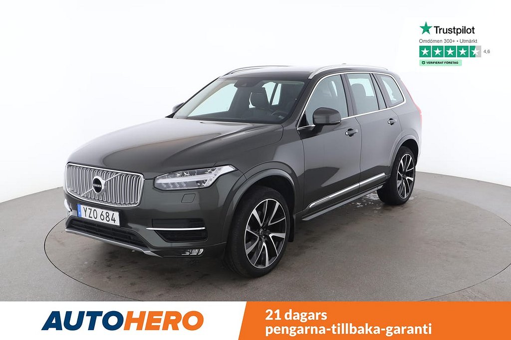 Volvo XC90 Inscription / NYSERVAD, 7-Sits, Motorvärmare, 250HK